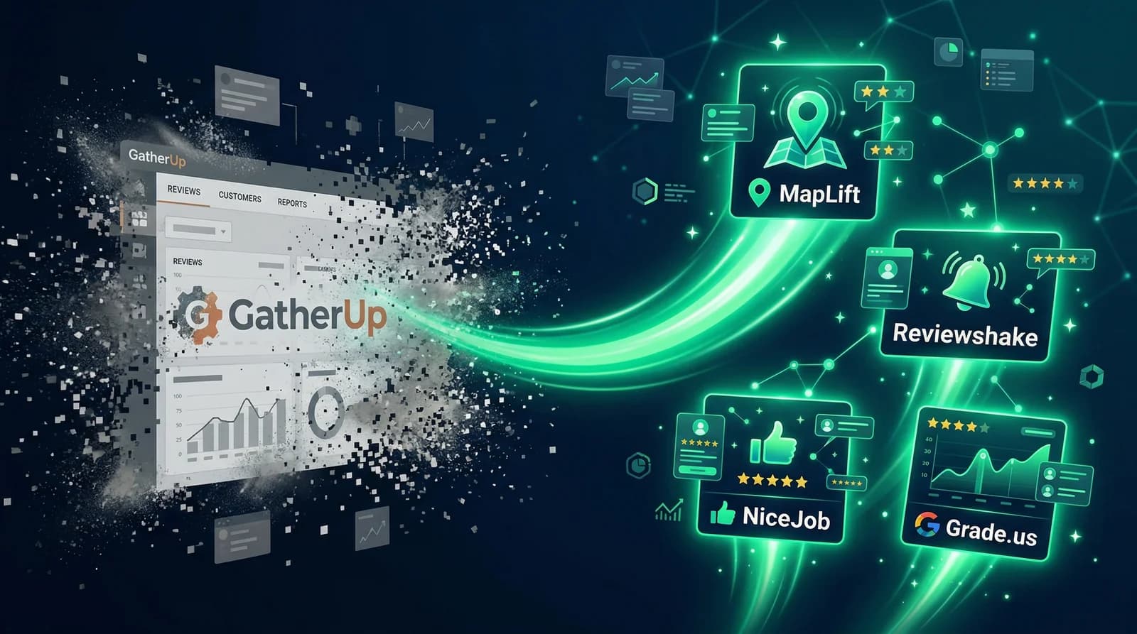 GatherUp alternatives — migrating from an old review platform to better, more affordable tools for local businesses