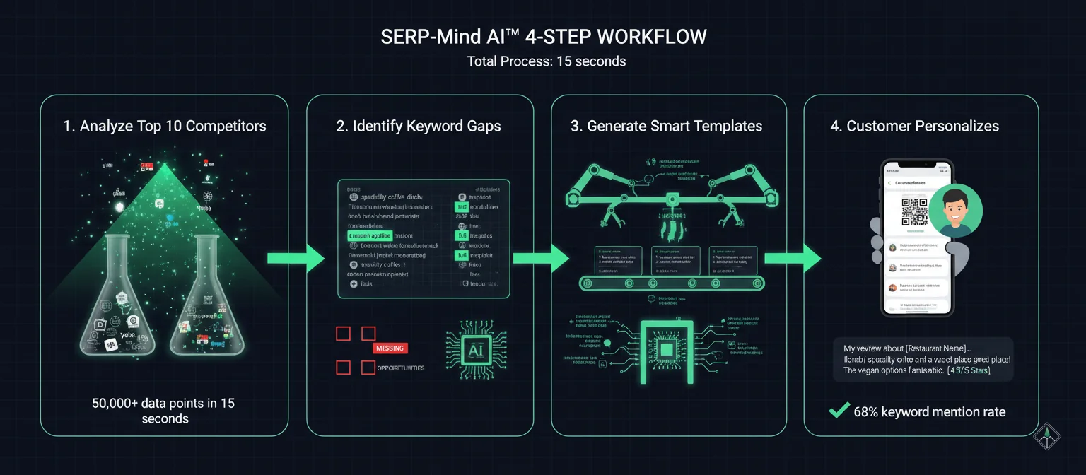 MapLift SERP-Mind AI dashboard showing analysis, keyword insights, competitor data, and ranking graphs