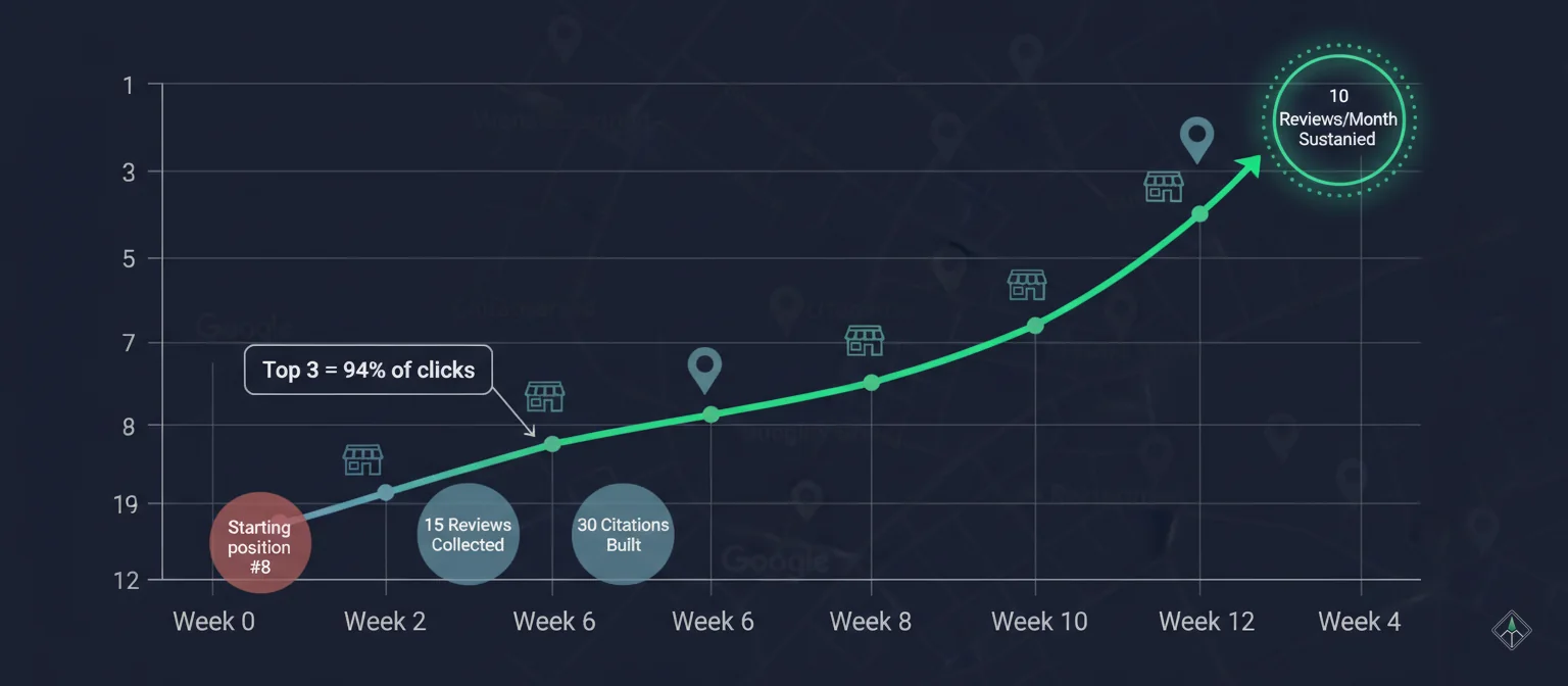 Google Maps Ranking Improvement Timeline - Realistic Progress Expectations